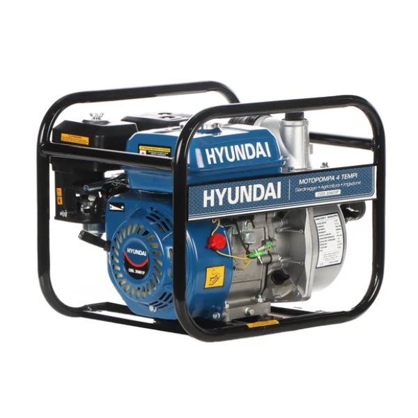 MOTOPOMPA 7HP HYUNDAI PREVALENZA 28m PORTATA 60mc3/h