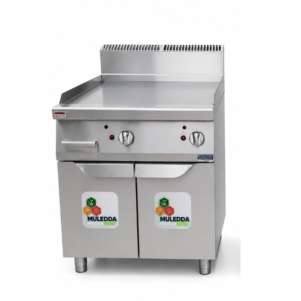 PIASTRA LISCIA FRY TOP 80X90 A GAS