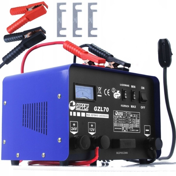 CARICA AVVIAMENTO BATTERIE 12/24 VOLT (220V)